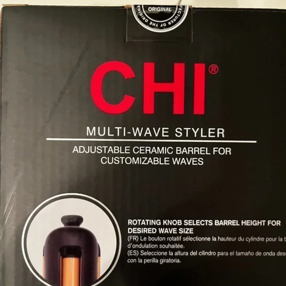 Chi Multi-Wave Styler (Adjustable‎ Ceramic Barrel) (New in Box) (Home /beauty)